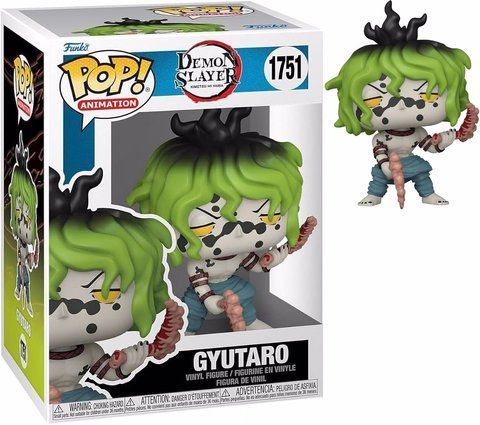 Фигурка Funko Pop Клинок рассекающий демонов Гютаро Demon Slayer Gyutaro 10 см DS G 1751 2457525933 фото