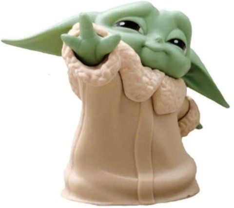Фигурка малыш Йода Звёздный войны Мандалорец Baby Yoda Mandalorien 5 см M BY 05 M BY 05 фото