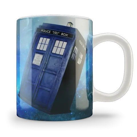 Кружка GeekLand белая Доктор Кто Doctor Who Тардис DW.02.072 1683725896 фото