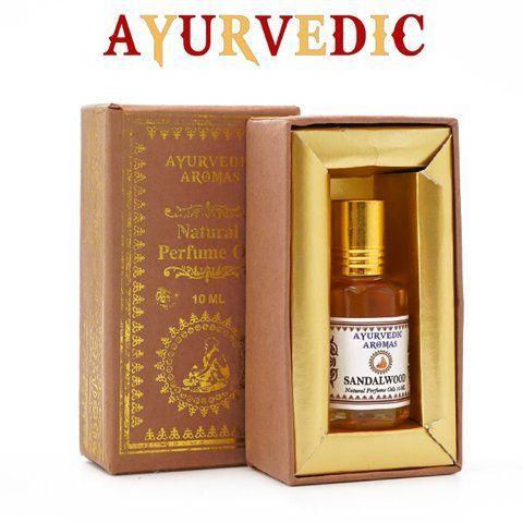 Парфумерна олія Сандал Ayurvedic Sandal 10ml. 2844155467 фото