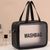 Прозрачная сумка-косметичка Washbag Big Black 30 см 2581149429 фото