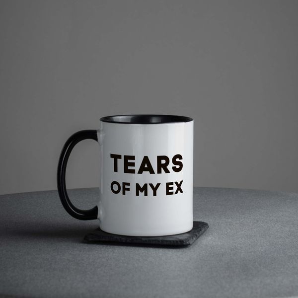 Чашка "Tears of my ex", англійська BD-kruzh-278 фото
