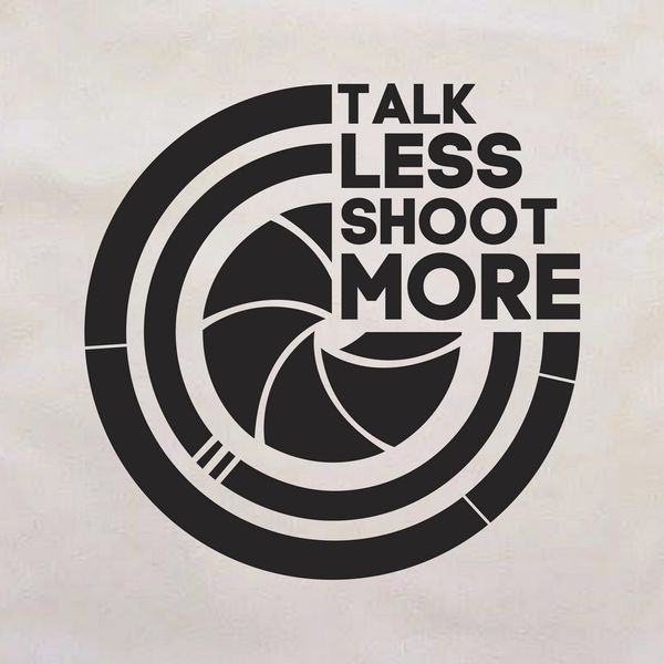 Экосумка "Talk less, shoot more", Бежевый, английский 2603835006 фото