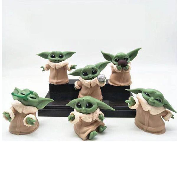 Фигурка малыш Йода Звёздный войны Мандалорец Baby Yoda Mandalorien 5 см M BY 05 M BY 05 фото