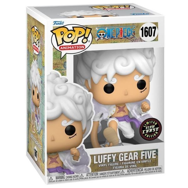 Фігурка Funko Pop Ван Піс Луффі 5 Гір Чейз One Piece Luffy Gear Five Chase 10 см FP OP LGF C 1607 FP OP LGF C 1607 фото