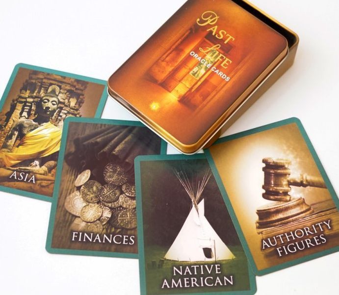 Карти Оракул минулого життя Past Life Oracle holography 2569389149 фото