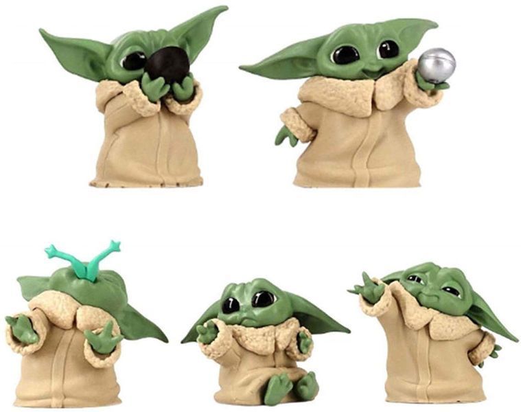 Фигурка малыш Йода Звёздный войны Мандалорец Baby Yoda Mandalorien 5 см M BY 05 M BY 05 фото