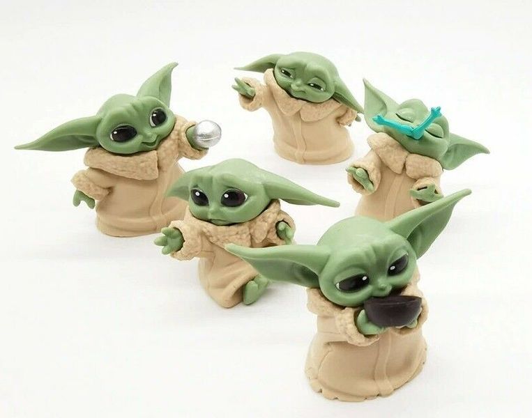 Фигурка малыш Йода Звёздный войны Мандалорец Baby Yoda Mandalorien 5 см M BY 05 M BY 05 фото