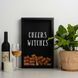 Скарбничка для винних корків "Cheers witches", Чорний, англійський 2603864229 фото 1