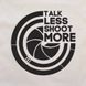 Экосумка "Talk less, shoot more", Бежевый, английский 2603835006 фото 3