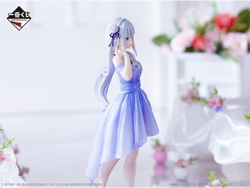 Фигурка Bandai Spirits Жизнь с нуля в альтернативном мире Эмилия Re:ZERO Emilia 19 см BS RZ E 19 BS RZ E 19 фото