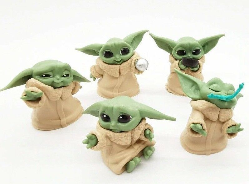Фигурка малыш Йода Звёздный войны Мандалорец Baby Yoda Mandalorien 5 см M BY 05 M BY 05 фото