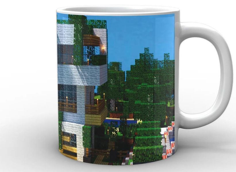 Кухоль GeekLand Minecraft Майнкрафт дом MC.02.025.522 1683902434 фото