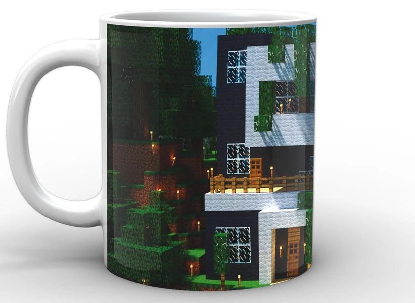 Кухоль GeekLand Minecraft Майнкрафт дом MC.02.025.522 1683902434 фото
