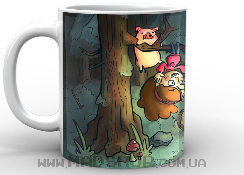Кружка Gravity Falls wood GF.02.13 фото
