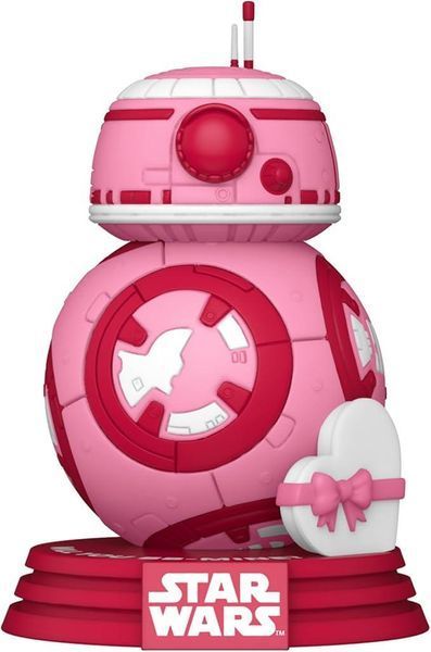 Фігурка Funko Pop Зоряні війни ББ-8 Star Wars BB-8 10 см Valentines SW BB V 590 2457525934 фото