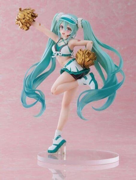 Фігурка Taito Vocaloid Hatsune Miku Cheerleader Вокалоїди Міку Хацуне Чірлідерка 17 см T V HM C 17 T V HM C 17 фото