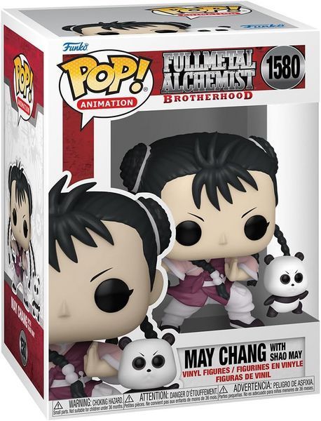 Фигурка Funko Pop Стальной алхимик Мэй Чан Сяо Мэй Fullmetal Alchemist May Chang Shao May 10 см FP FA MS 1580 2504221956 фото
