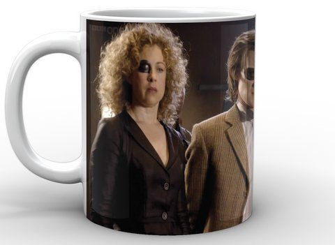 Кружка GeekLand белая Доктор Кто Doctor Who Доктор кто закрытый глаз DW.02.023.200 1757920441 фото