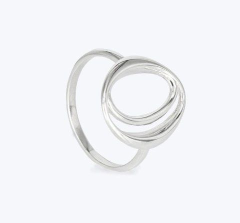 Кольцо серебряное Легенда 925 Rhodium 18 размер 2564746453 фото