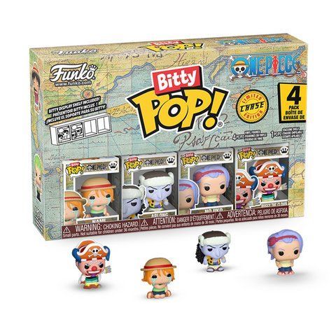 Набор фигурок Bitty Pop Ван Пис пак One Piece 4 Pack 3 см FBP OP 01 2841455086 фото