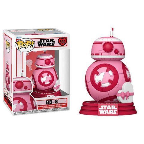Фігурка Funko Pop Зоряні війни ББ-8 Star Wars BB-8 10 см Valentines SW BB V 590 2457525934 фото