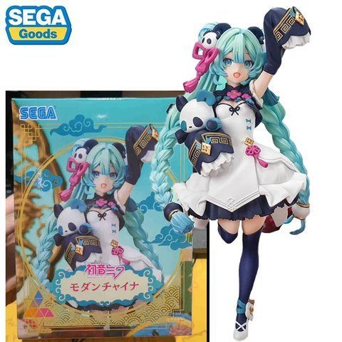 Фигурка Sega Luminasta Hatsune Miku Modern China Vocaloid Мику Хацунэ Вокалоид 18 см SL HM MC V 18 SL HM MC V 18 фото