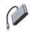 Хаб адаптор конвертер з Type-c в HDMI і VGA (для відображення медіа файлів на ТВ) 127941 фото