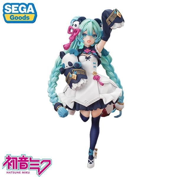 Фигурка Sega Luminasta Hatsune Miku Modern China Vocaloid Мику Хацунэ Вокалоид 18 см SL HM MC V 18 SL HM MC V 18 фото