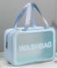 Прозрачная сумка-косметичка Washbag Big Blue 30 см 2581149430 фото 1
