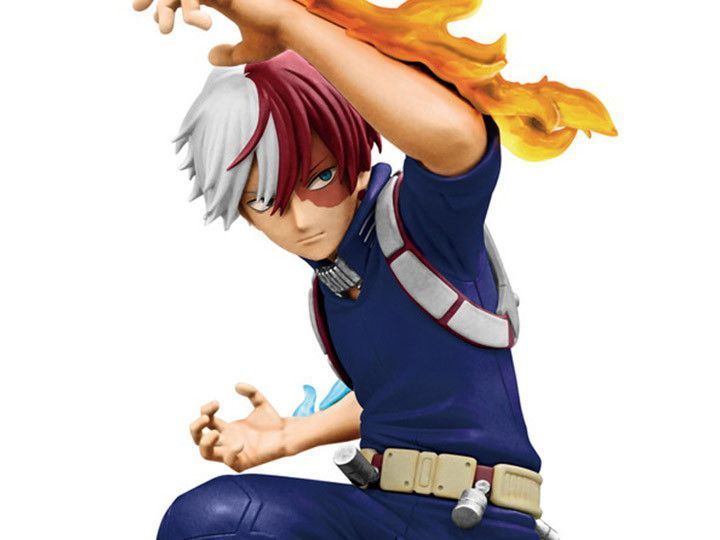 Фигурка Banpresto THE AMAZING HEROES Моя геройская академия Тодороки My hero academia Todoroki 15с B TAH MHA T WST MHA TS 1 фото