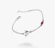 Браслет ланцюжок з птахом срібний Благовіщання FUCHSIA 925 17 см+3 см 2581504947 фото 1