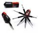 Універсальна викрутка 8в1 з ліхтариком Screwdrivers 2090687639 фото 1