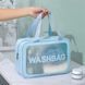 Прозрачная сумка-косметичка Washbag Big Blue 30 см 2581149430 фото 2