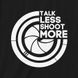 Екосумка "Talk less, shoot more", Чорний, англійська 2603835007 фото 3
