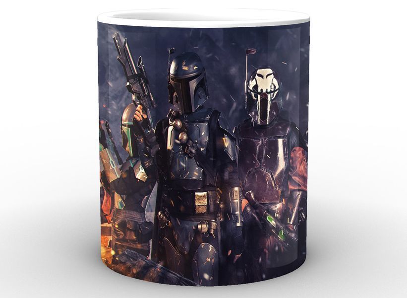 Кухоль GeekLand Зіркові війни Мандалорець герої Star Wars The Mandalorian TM.04.12 TM.04.12 фото