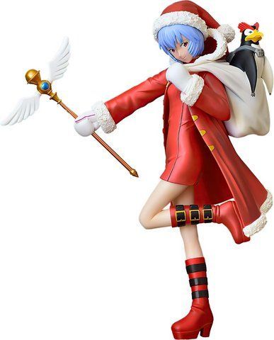 Фігурка Sega Євангеліон Рей Аянамі Evangelion Rei Ayanami Christmas Figure 19 см S E RA C 19 S E RA C 19 фото