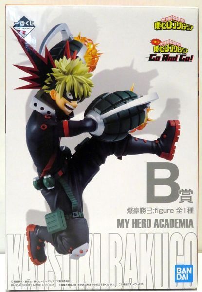 Фигурка&nbsp;Bandai Ichiban Kuji Кацуки Бакуго Моя Геройская Академия My Hero Academy&nbsp;Katsuki Bakugou 19см B MHA KB B MHA KB фото