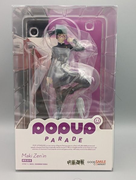 Фигурка&nbsp;POP UP PARADE GOOD SMILE Магическая битва&nbsp;Jujutsu Kaisen&nbsp;Maki Zenin&nbsp;Маки Зенин 17 см PU GS JK MZ PU GS JK MZ фото