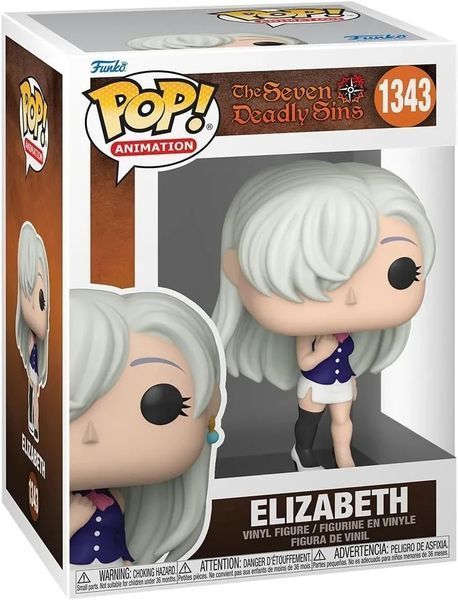 Фигурка Funko Pop Фанко Поп The Seven Deadly Sins Elizabeth Семь смертных грехов Элизабет 10 см SDS E 1343 SDS E 1343 фото