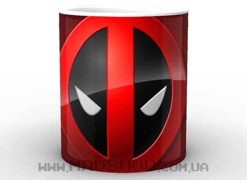 Кружка GeekLand Дэдпул Deadpool логотип DP 02.35 белая DP 02.35 белая фото