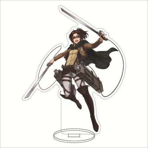 Акрилова фігурка Атака титанів Ханджі Зое Attack on Titan Hange Zo&euml; 10 см 2454091122 фото