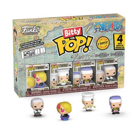 Набор фигурок Bitty Pop Ван Пис пак One Piece 4 Pack 3 см FBP OP 02 2841455087 фото