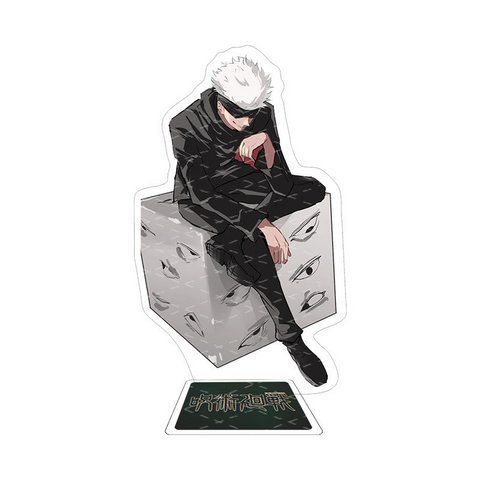 Акрилова фігурка Магічна битва Годжо Сатору Jujutsu Kaisen Satoru Gojo 10 см 2580928643 фото