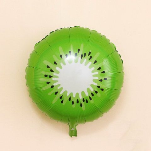 Фольгована куля "Ківі", Зелений, Green chi-150 фото