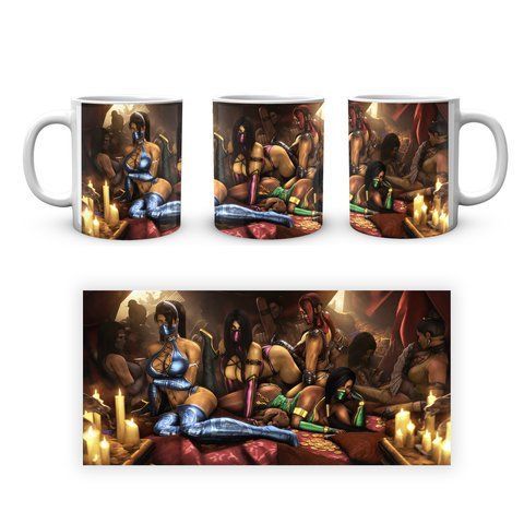 Кружка GeekLand Mortal Kombat Мортал Комбат Женские персонажи MK.02.373 MK.02.373 фото