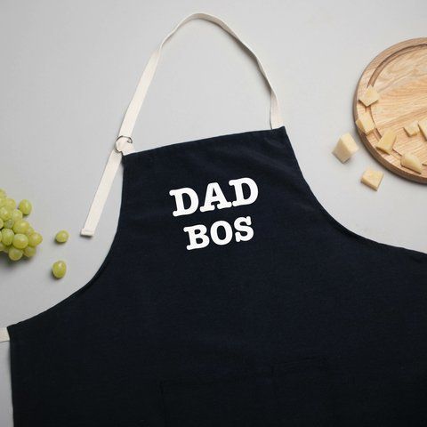 Фартух "Dad Bos", Чорний, англійський 2798993130 фото