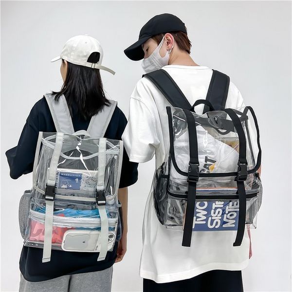 Рюкзак Прозорий Clear Backpack 30х40х12 3052022739 фото