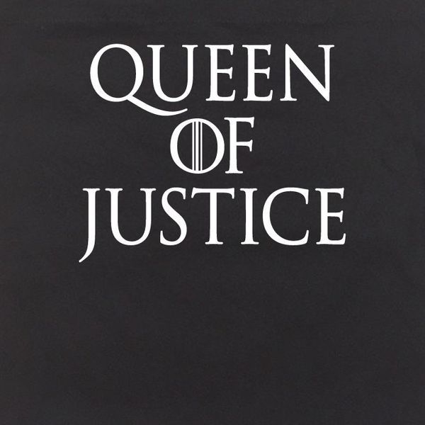 Экосумка GoT "Queen of justice", Черный, английский 2603862731 фото