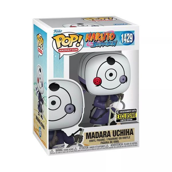 Фігурка Funko Pop Наруто Мадара Учіха Naruto Madara Uchiha 10 см Exclusive N MU 1429E 2537108038 фото
